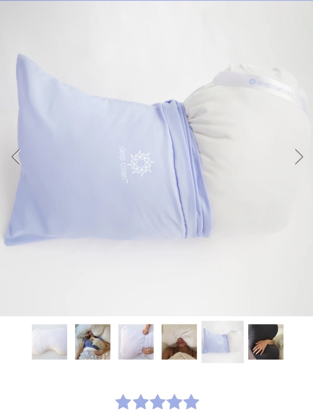 Sleep Crown Pillow - Picture 5 of 9